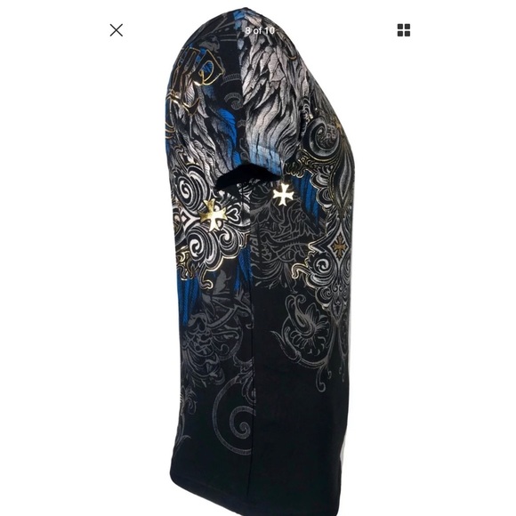 XTREME COUTURE by AFFLICTION Men T-Shirt ENSIGN - Picture 7 of 8